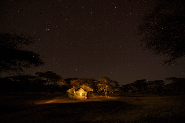 Tenting on the Serengeti