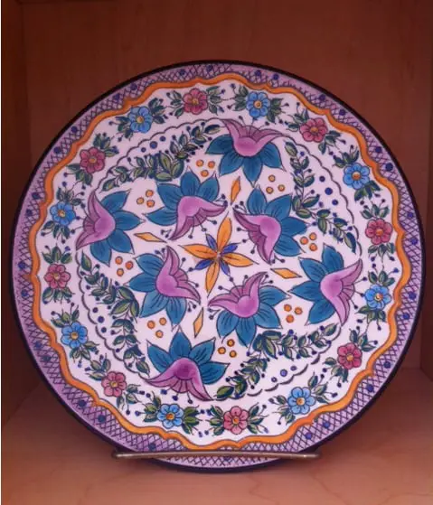 ceramic plate from Cordoba Spain