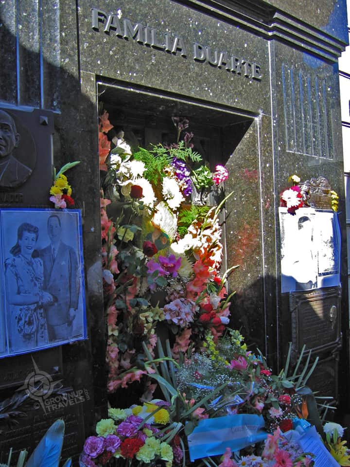 Eva Péron's gravesite still attracts fans