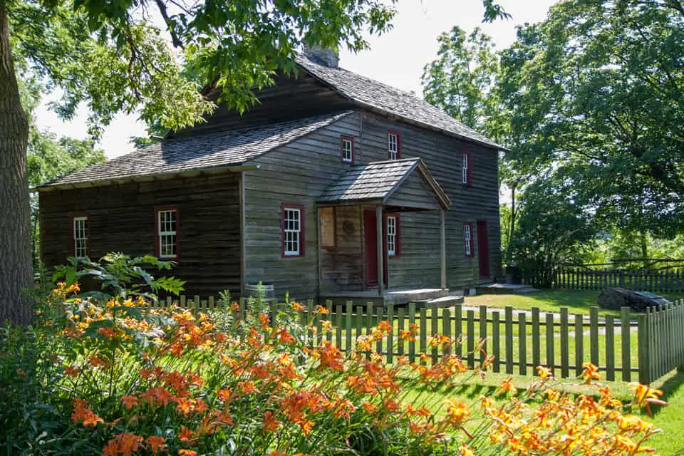 1815 Jacob Fry House on the site of one of the infamous churches