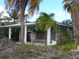 The beach reclaming the former KClub on Princess Diana beach