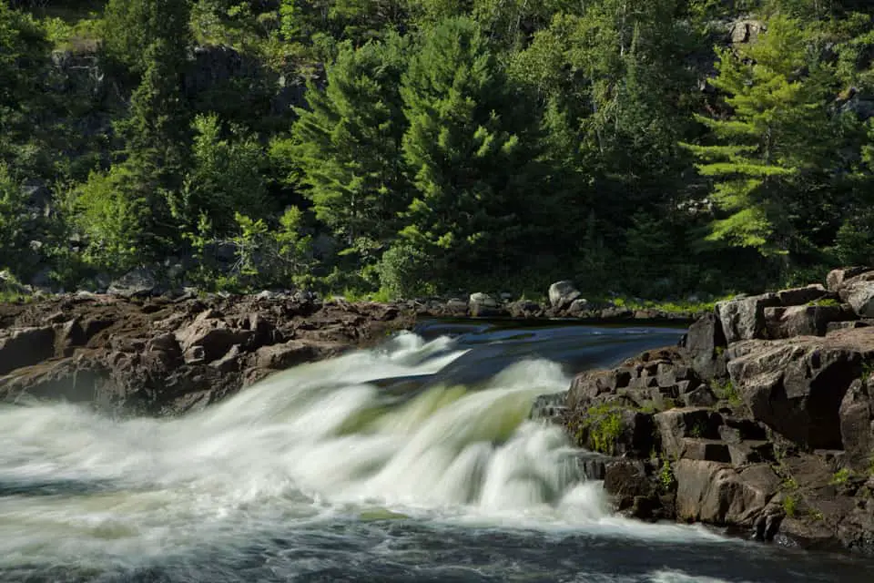 Recollet Falls on the French River