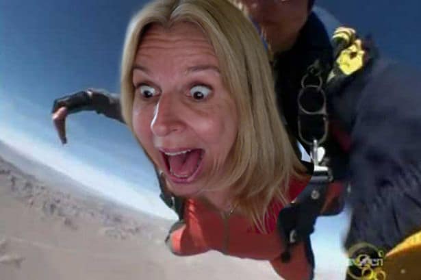 Skydiving Jane
