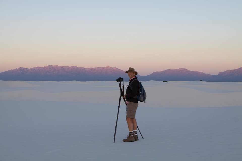 Henk at sunrise