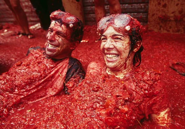 La Tomatina Festival in Spain