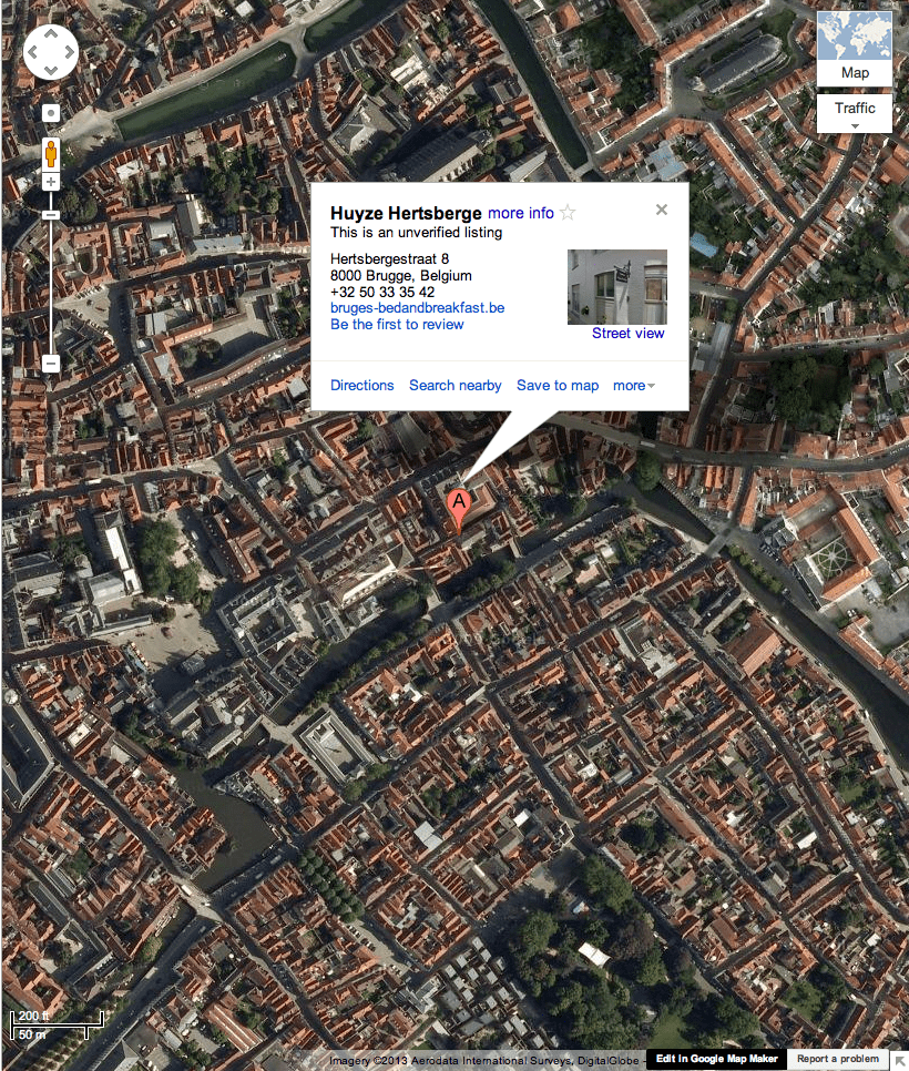 Because who could ever remember a street named 'Huzye Hertsberge'?