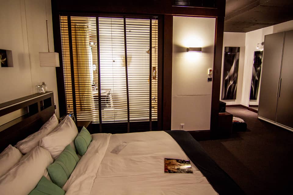 Large, loft-style rooms with a little bit of luxe.