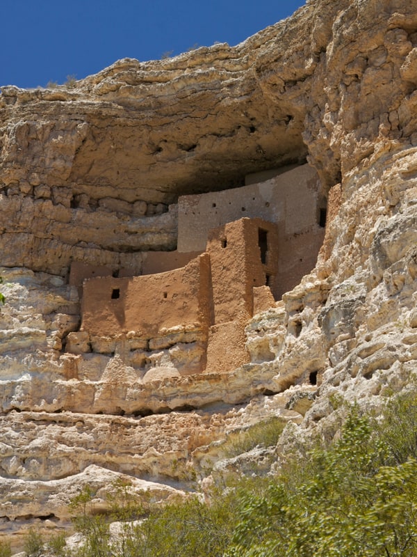 Montezuma's Castle, south of Sedona