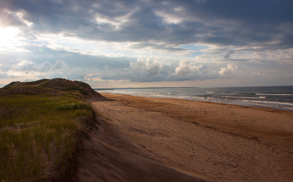 Heavenly light at Covehead Bay.