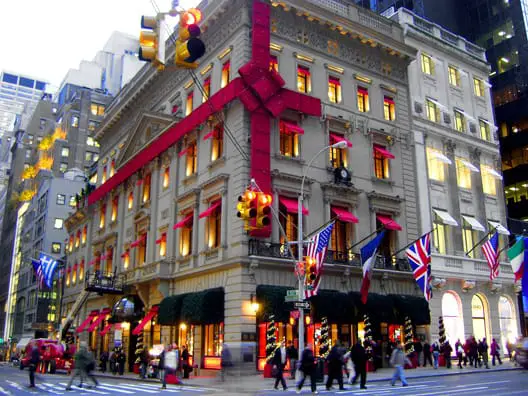 Fifth Avenue gets all decked out to start the holiday shopping season on Black Friday.