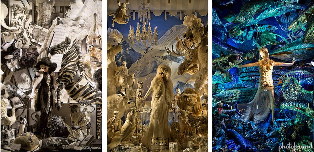 Bergdorf Goodman's spectacular window displays