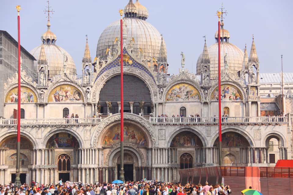 ?and San Marco by day with the crowds.