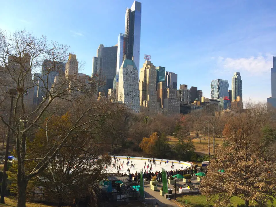Get a breath of fresh air in Central Park.