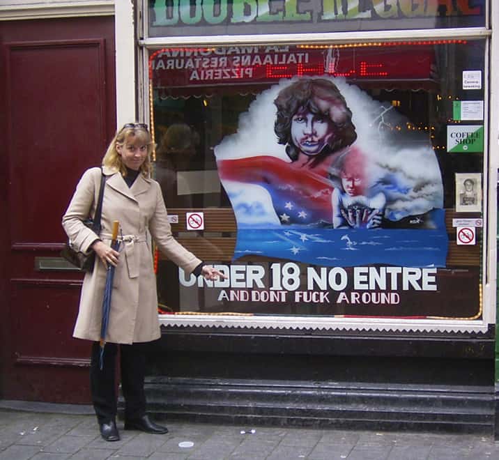 Coffee Shops and Sex Shops are yours to enjoy in Amsterdam, but you'd better be of legal age...
