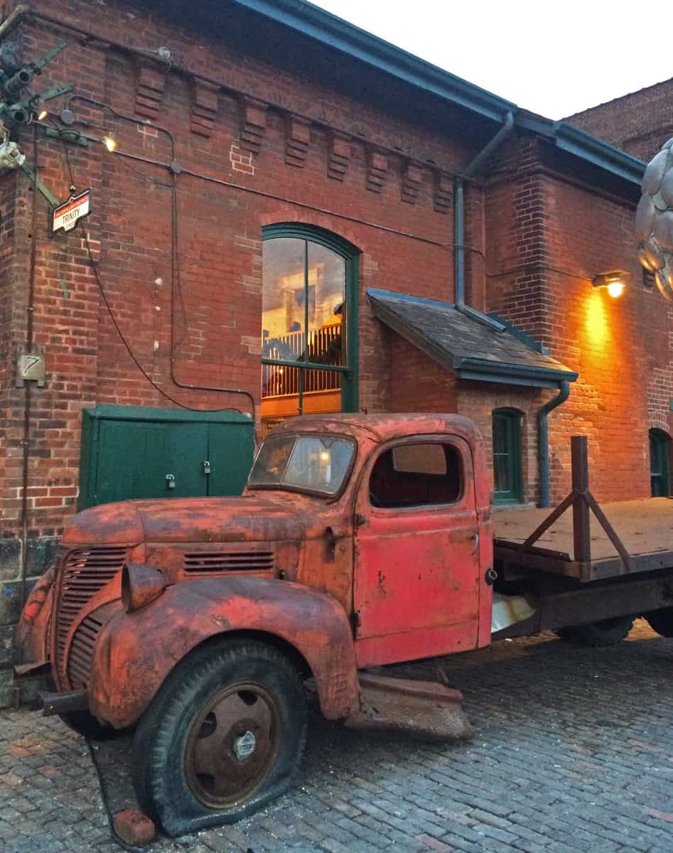 A few relics from the Distillery's storied past still remain.