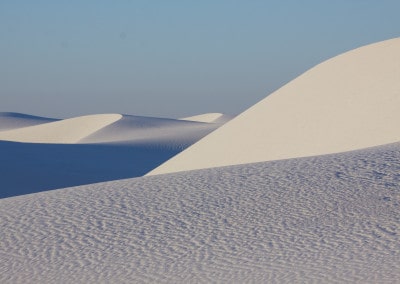 graphic sand dunes White Sands National Monument New Mexico