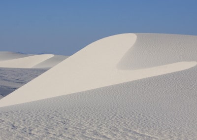 graphic sand dunes White Sands National Monument New Mexico