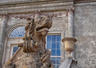 Russborough House gargoyle statue Ireland