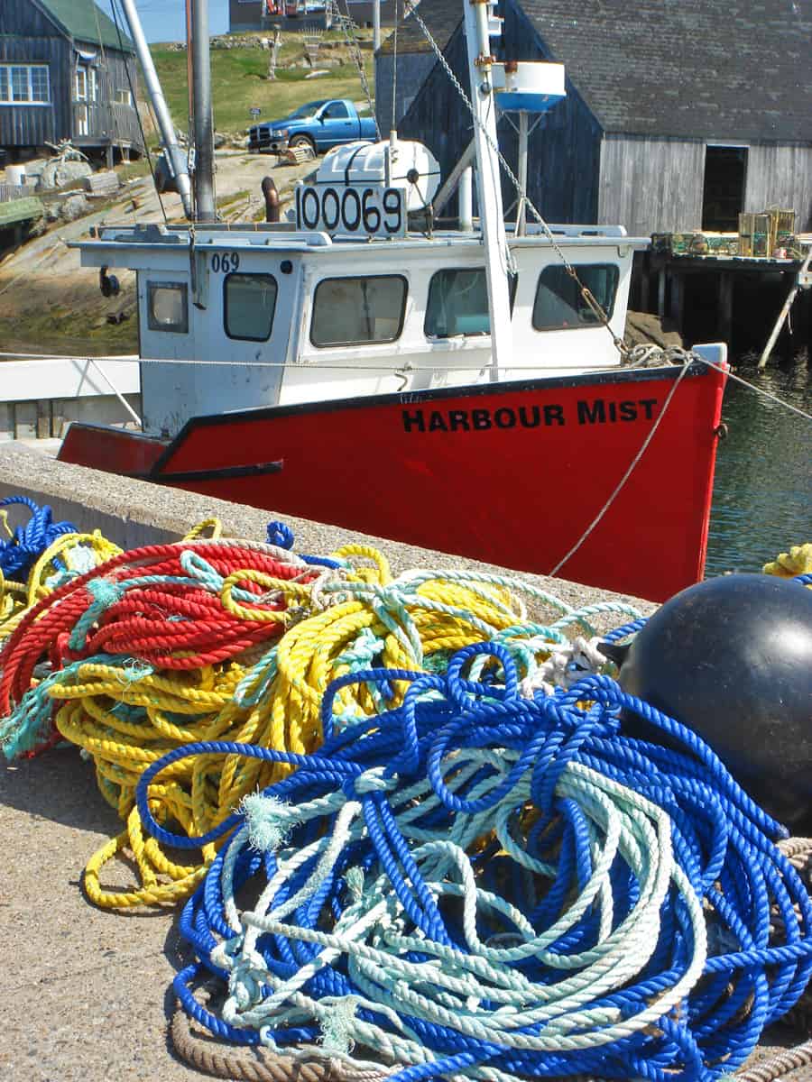 Maritimes NS Harbour Mist ropes