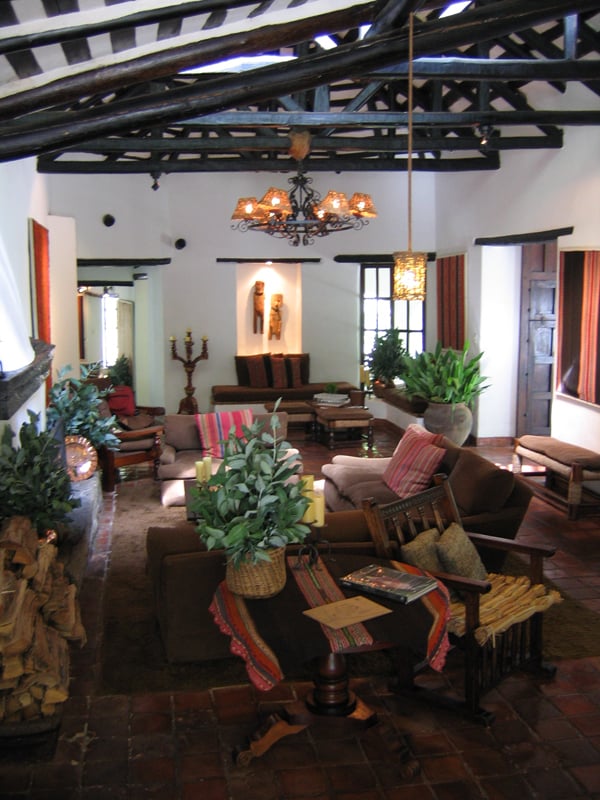 Inkaterra Hotel interior, Aguas Caliente Peru