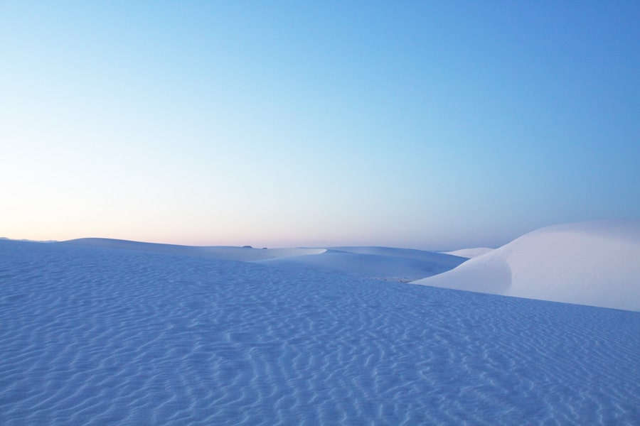 White Sands waves