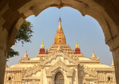 Ananda Pagoda in Bagan