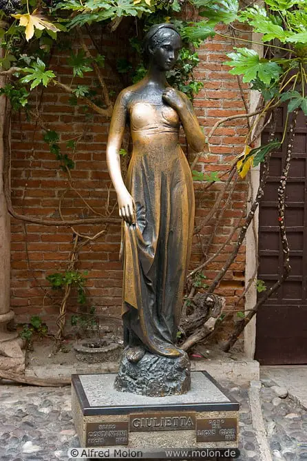 Juliet's statue Verona