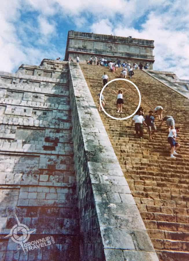 Chichen Iza steps