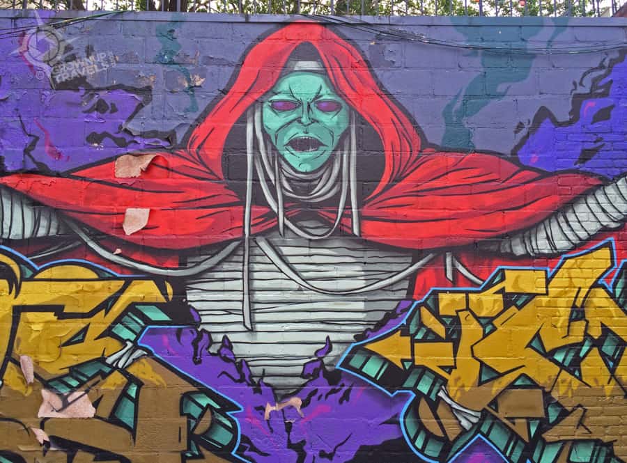 Touring Graffiti Alley in Toronto
