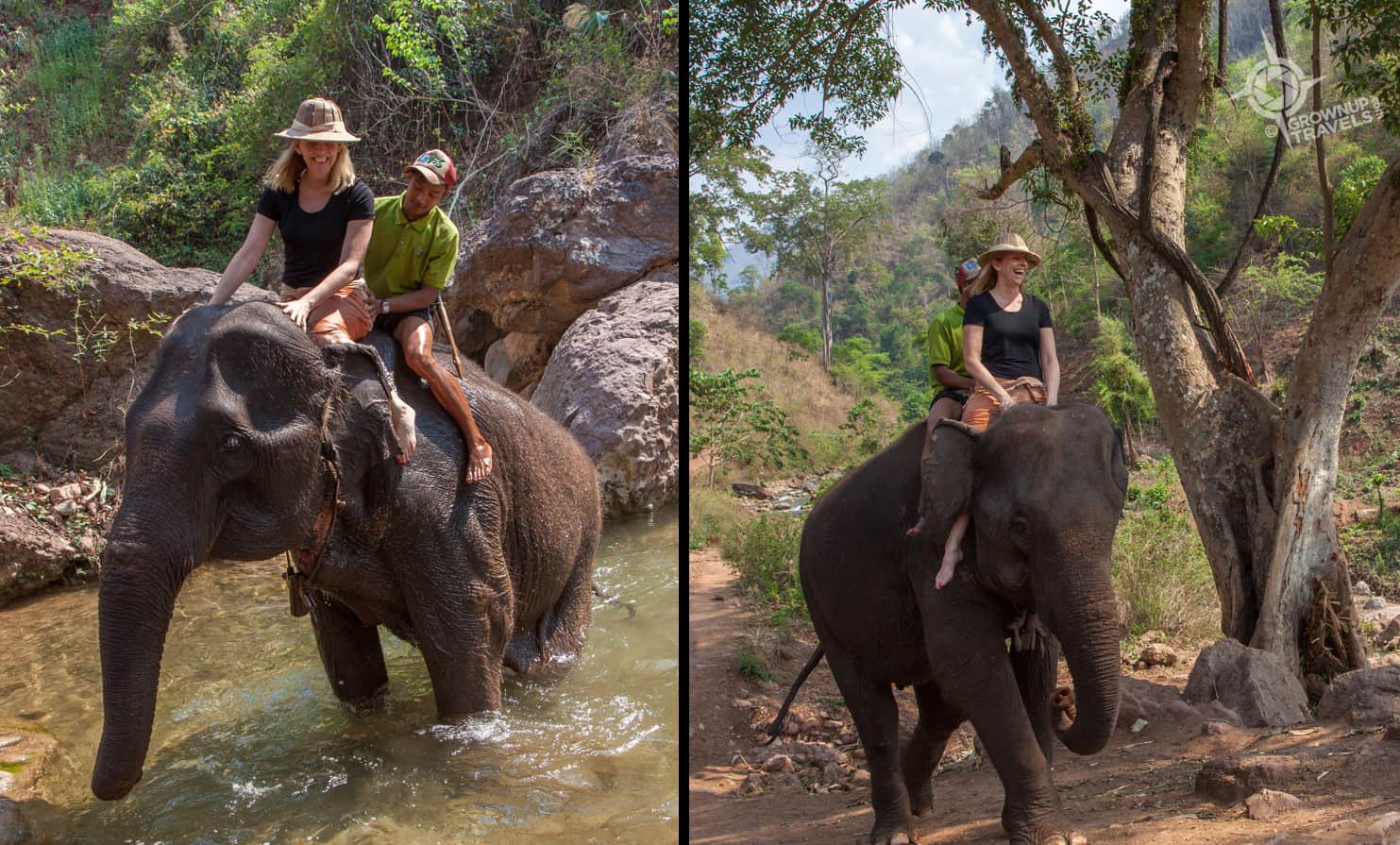 Sun Life myanmar elephant riding