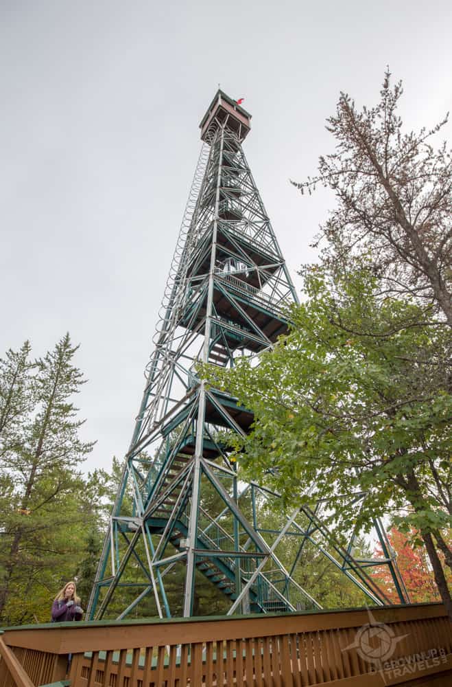 Fire Tower in Temagami Ontario