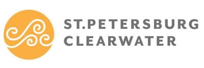 Visit St. Petes orange logo