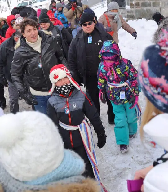 Justin Trudea Winter Carnival