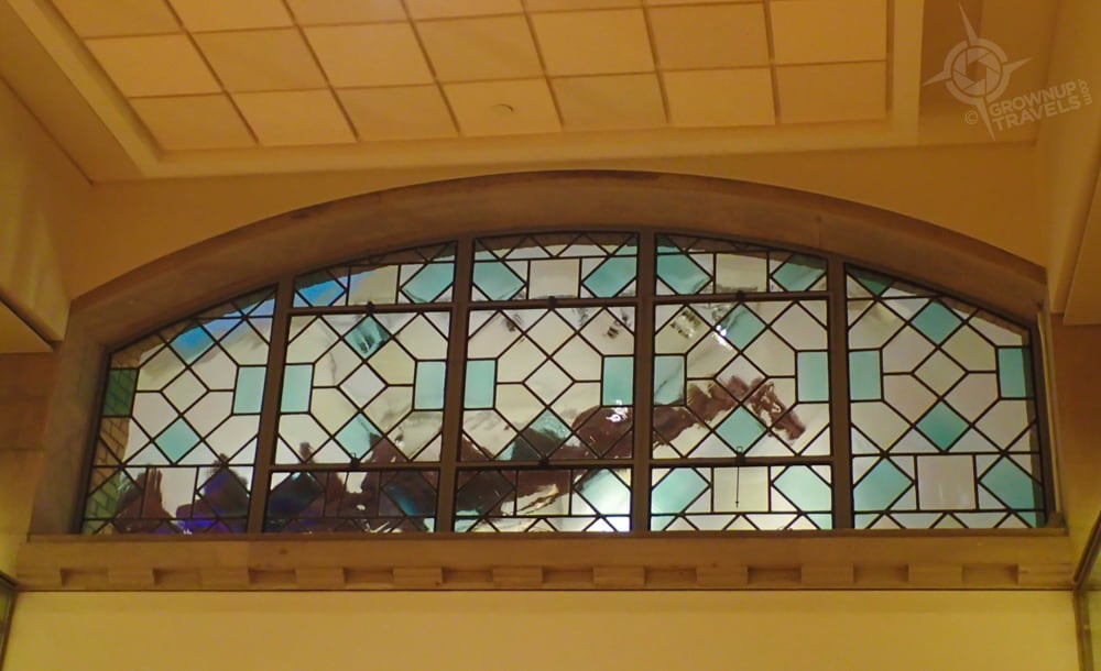 ROM Futalognkosaurus thru window