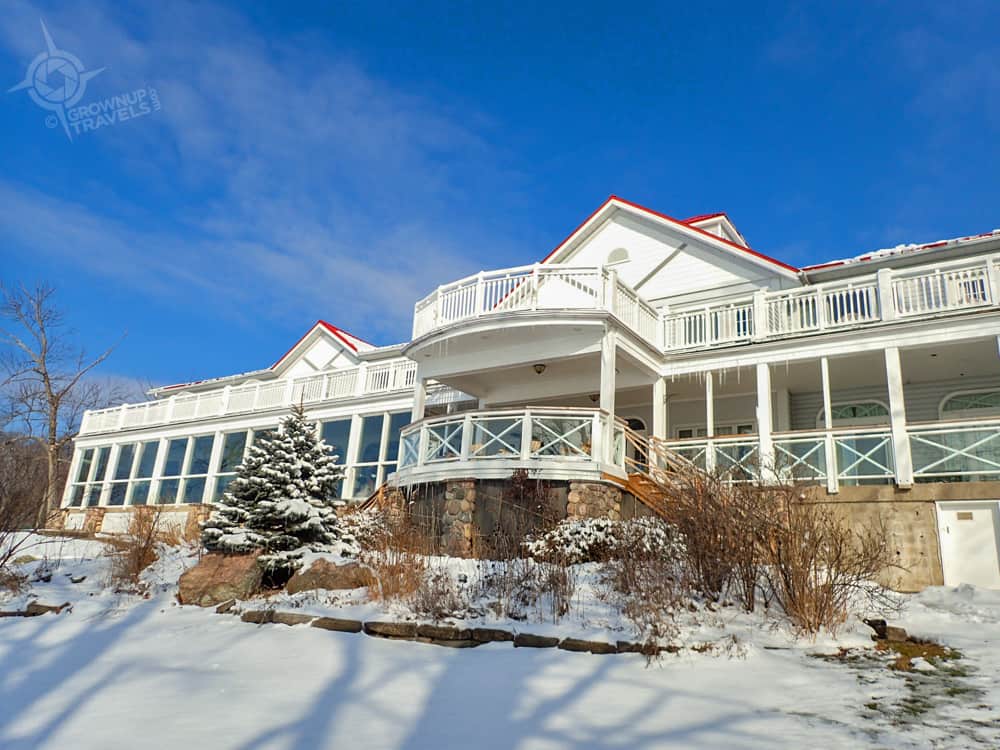 Viamede resort winter day