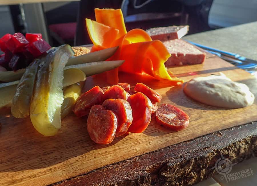 Charcuterie board