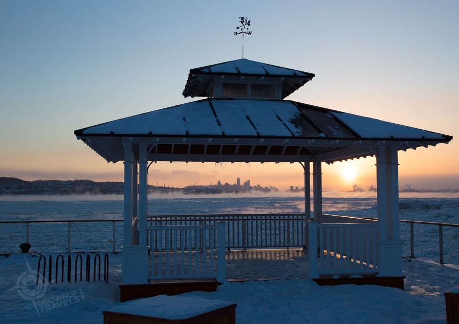 que gazebo sunset