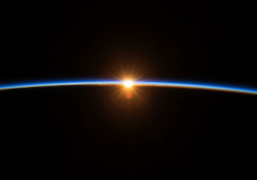 beautiful planet sunrise