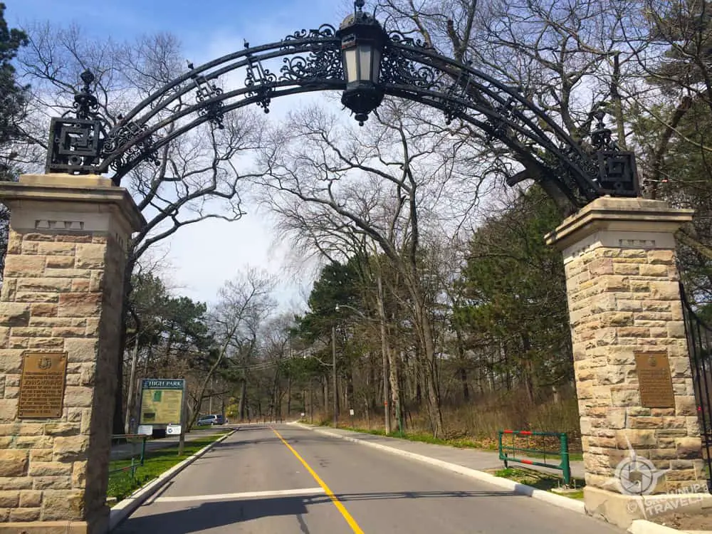 High Park Parkside gate