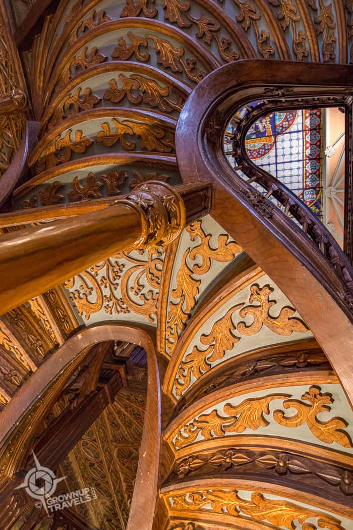 Lello staircase underside