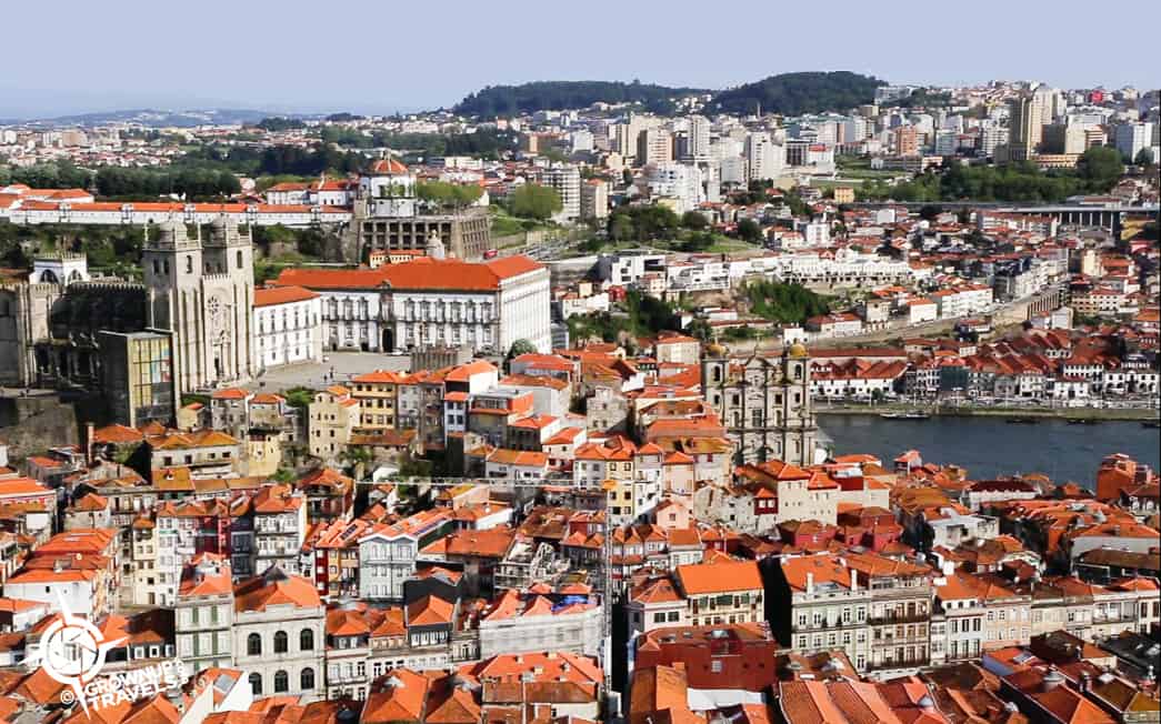 Porto from Clerigos tower