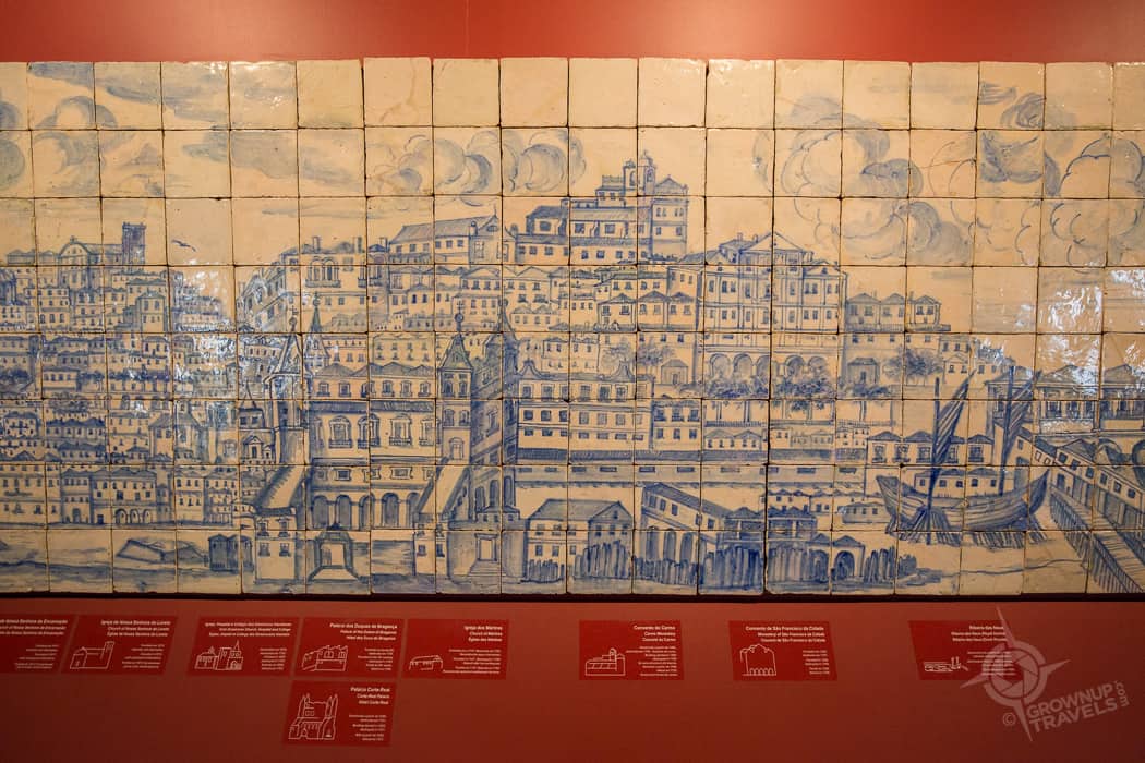 azulejo Lisbon closeup