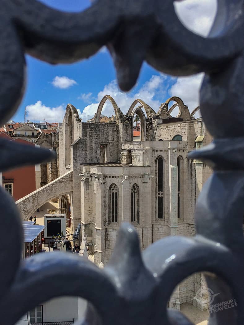 convento do carmo from tower
