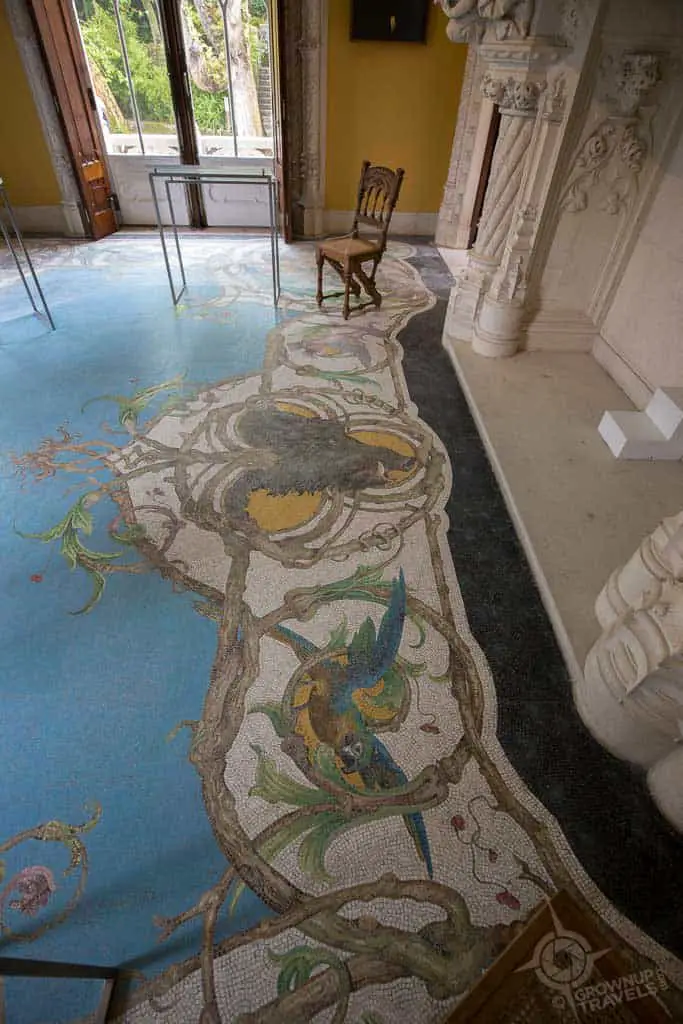 Quinta da Regaleira mosaic floor