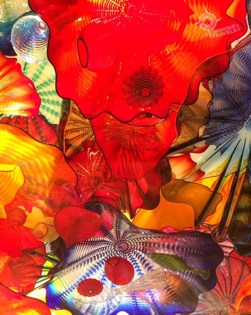 chihuly fiori red