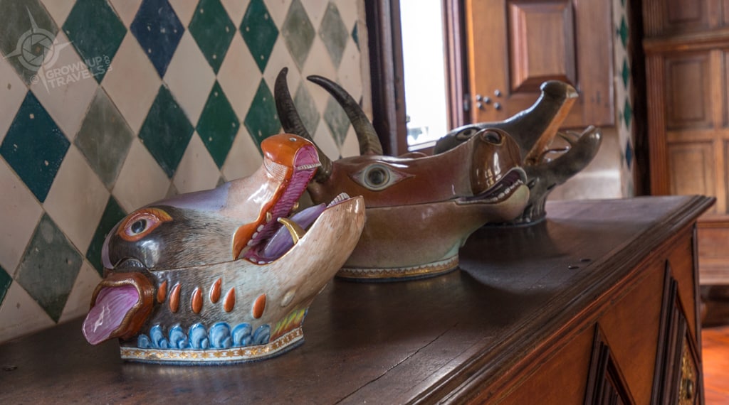 Food tureens at National Palace Sintra