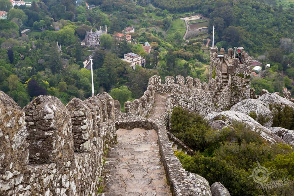 View from Moorish Castle ramparts