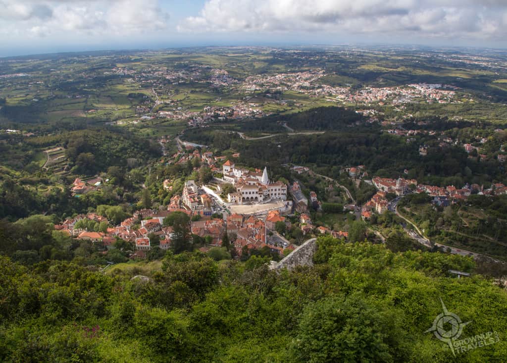 National Palace from Moorish Castle