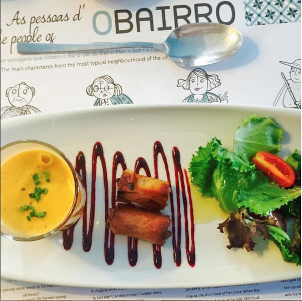 appetizers at O Bairro