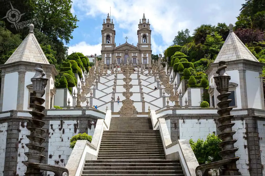 The stairs at Bom Jesus in Braga